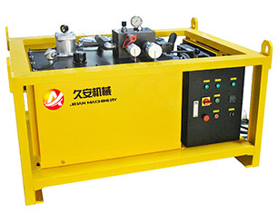 Variable frequency hydraulic power station